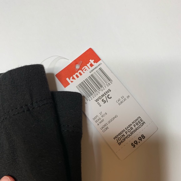 Kmart Black Leggings - Picture 3 of 4